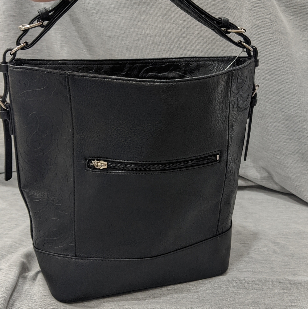 NWT Beijo "Striking Resemblance” handbag Black - Picture 7 of 10